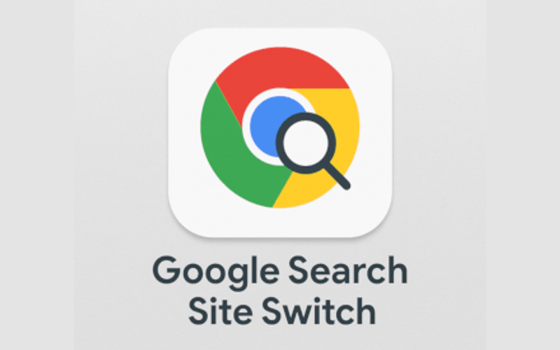 Google Search Site Switch screenshot