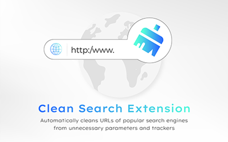 Clean Search Extension screenshot