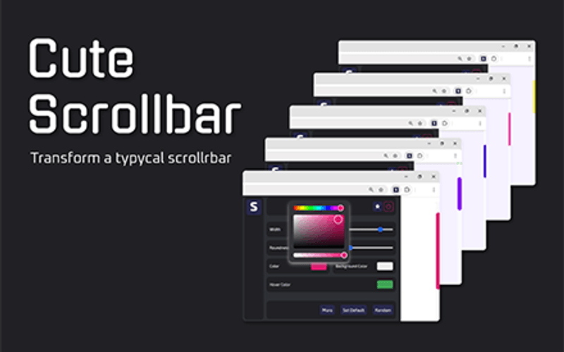 Cute Scrollbar screenshot