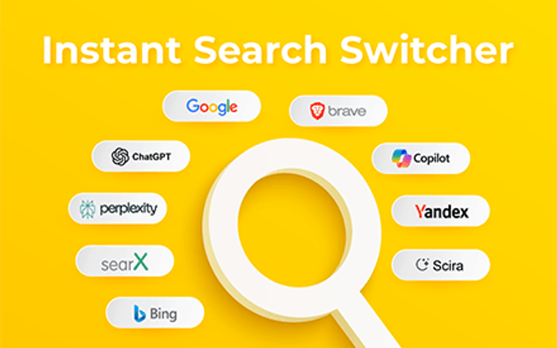 Instant Search Switcher screenshot
