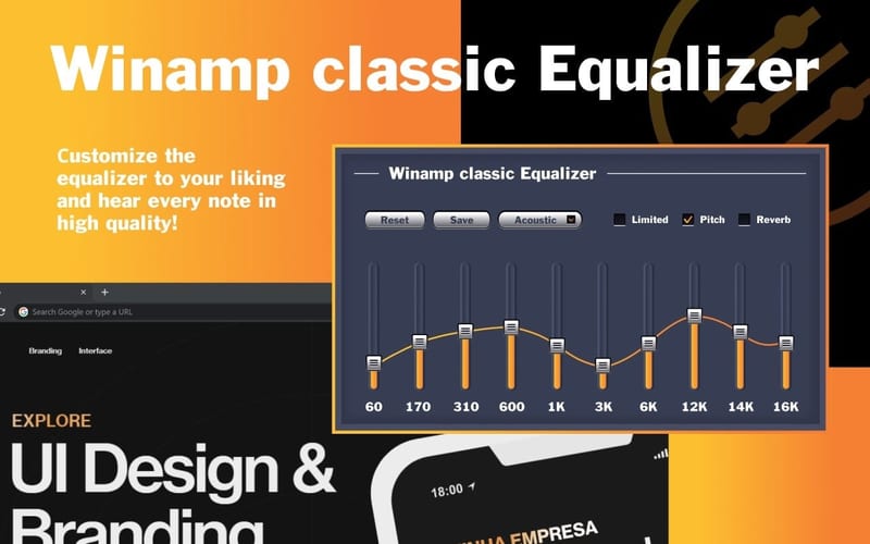 Winamp Classic Equalizer screenshot