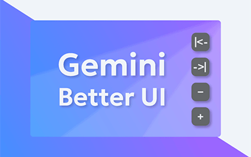 Gemini Better UI screenshot