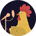 logo lil rooster