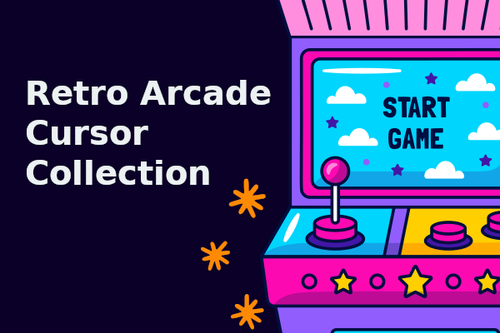 Retro Arcade Cursor Collection