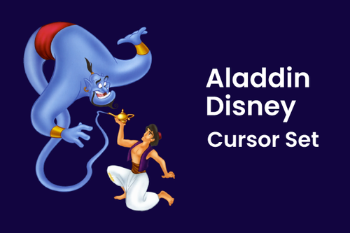 Aladdin Disney Cursor Set