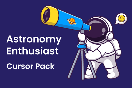 Astronomy Enthusiast Cursor Pack