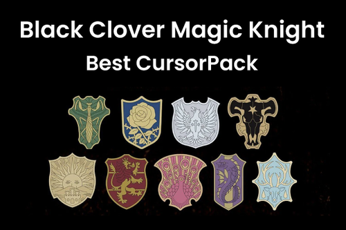 Black Clover Best Cursor Magic Knight Pack