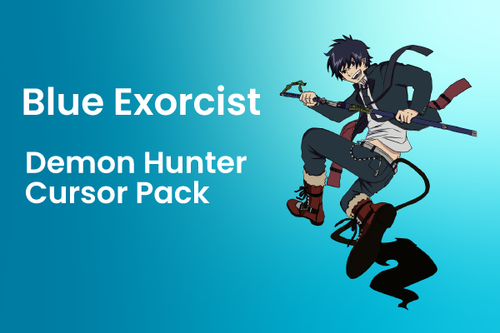 Blue Exorcist Best Cursor Demon Hunter Pack