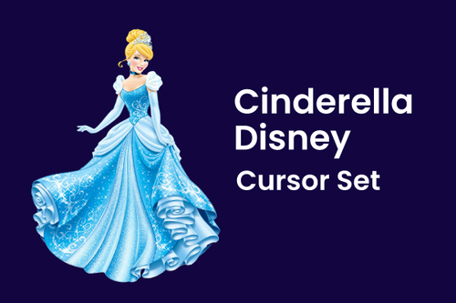 Cinderella Disney Cursor Set