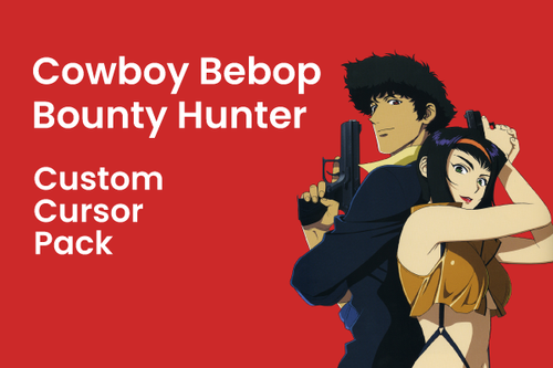 Cowboy Bebop Custom Cursor Bounty Hunter Pack