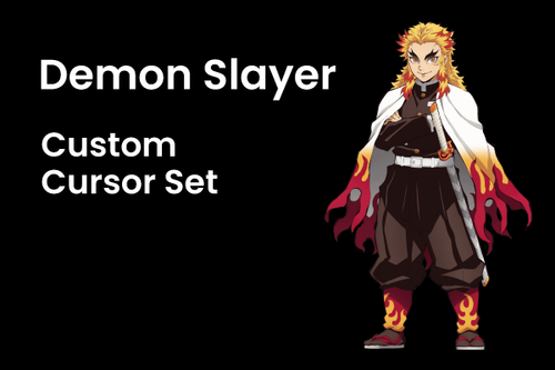 Demon Slayer Custom Cursor Set