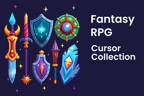 Fantasy RPG Cursor Collection