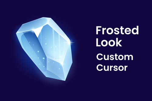 Custom Cursor for Windows 11 Frosted Look