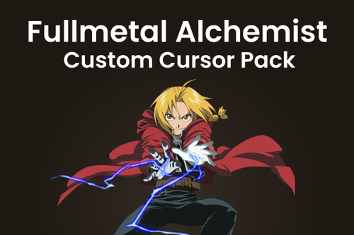 Fullmetal Alchemist Custom Cursor Alchemy Pack