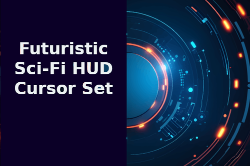 Futuristic Sci-Fi HUD Cursor Set