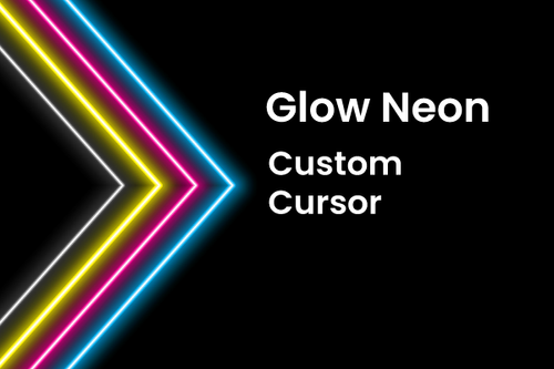 Glow Neon Custom Cursor for Windows 10