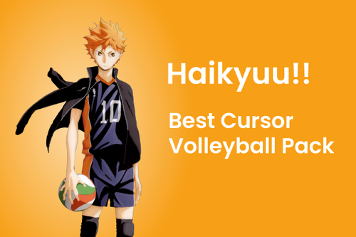 Haikyuu!! Best Cursor Volleyball Pack