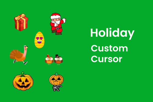 Holiday Custom Cursor for Windows 10