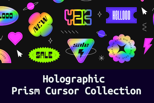 Holographic Prism Cursor Collection