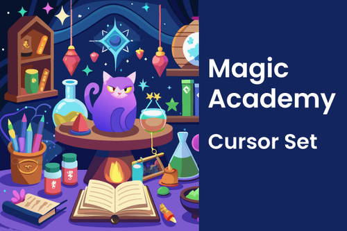 Magic Academy Cursor Set