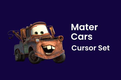 Mater Cars Cursor Set