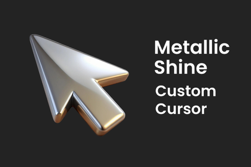 Custom Cursor for Windows App Metallic Shine