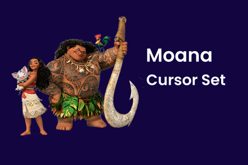 Moana Cursor Set