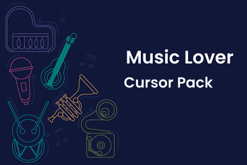 Music Lover Cursor Pack