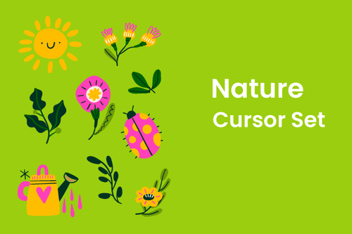 Nature Cursor Set