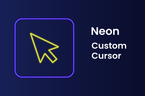 Neon Custom Cursor for Windows 10