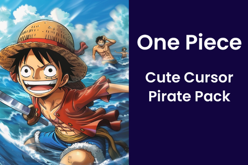 One Piece Cute Cursor Pirate Pack