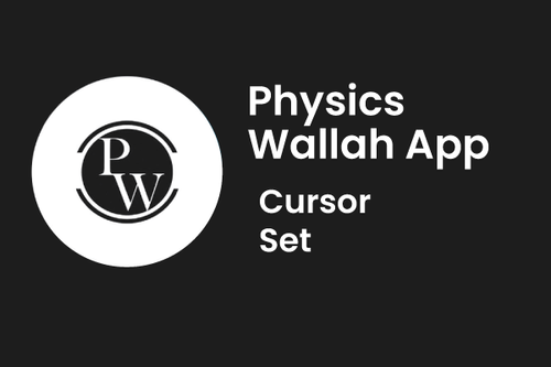 Physics Wallah App Cursor Set