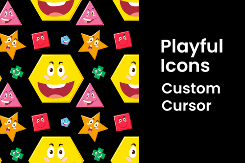 Custom Cursor for Windows App Playful Icons