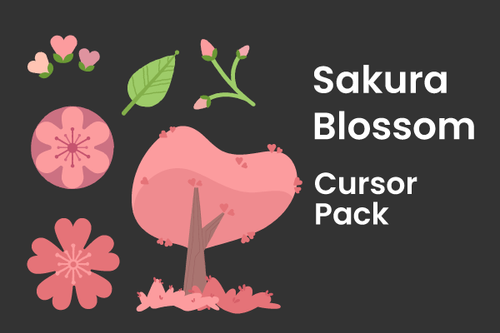 Sakura Blossom Cursor Pack