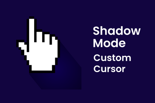 Custom Cursor for Windows 11 Shadow Mode