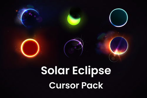 Solar Eclipse Cursor Pack