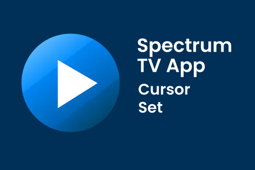 Spectrum TV App Cursor Set