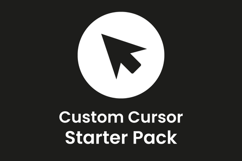 Custom Cursor Starter Pack