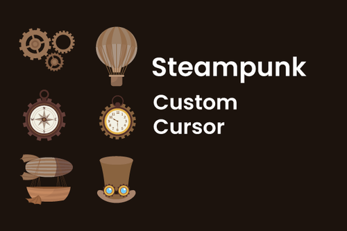 Steampunk Custom Cursor for Windows 10