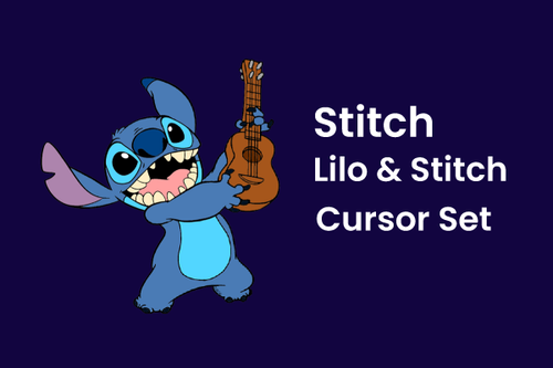 Stitch Lilo & Stitch Cursor Set