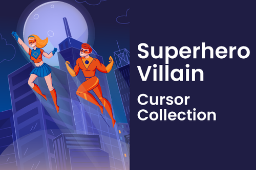 Superhero Villain Cursor Collection