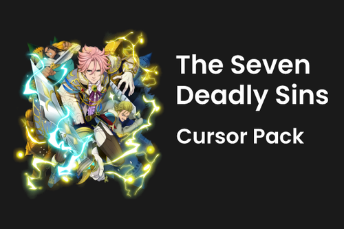 The Seven Deadly Sins Custom Cursor Holy Knight Pack