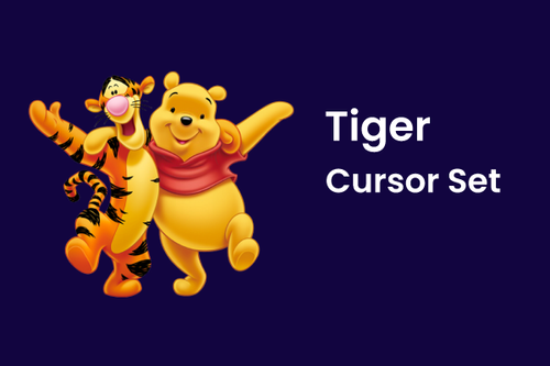 Tigger Cursor Set