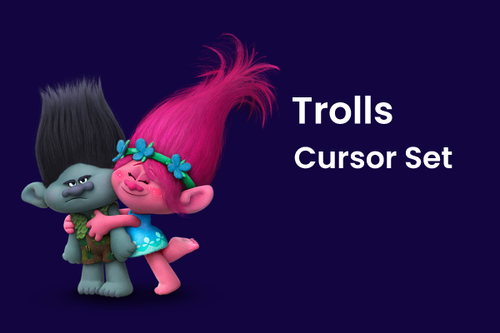 Trolls Cursor Set