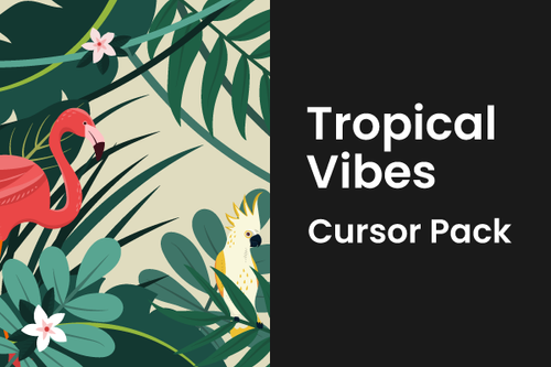 Tropical Vibes Cursor Pack