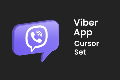 Viber App Cursor Set