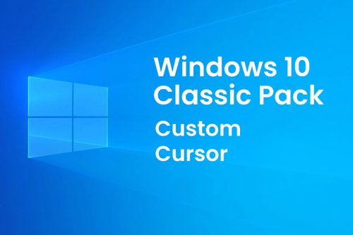 Custom Cursor for Windows 10 Classic Pack