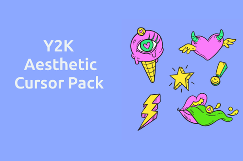 Y2K Aesthetic Cursor Pack