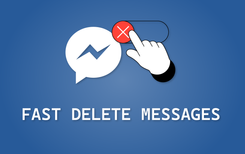 fast delete messages