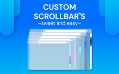 custom scrollbar